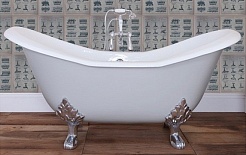 Magliezza Чугунная ванна Julietta 183x78 (ножки хром) – фотография-2